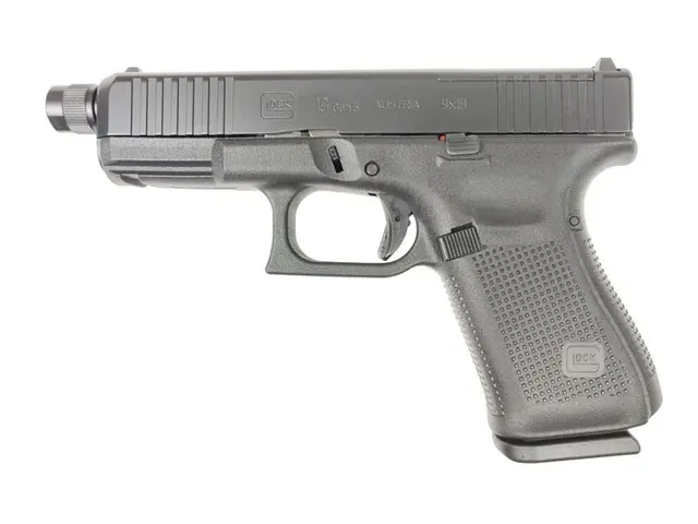 Glock 19 Gen 5 MOS/FS Pistol .9mm 11,4 cm 13,5x1 Links 