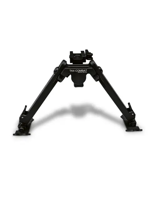 Bipod Tactical TK4 Combat (WEAVER rail verzion) QR -Svart 