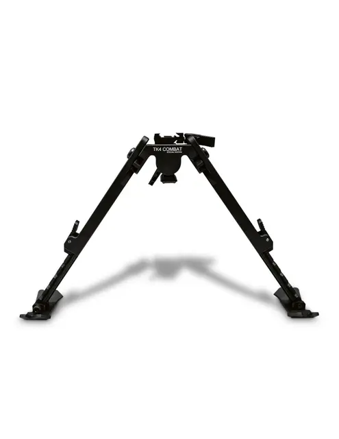 Bipod Tactical TK4 Combat (WEAVER rail verzion) QR -Svart 