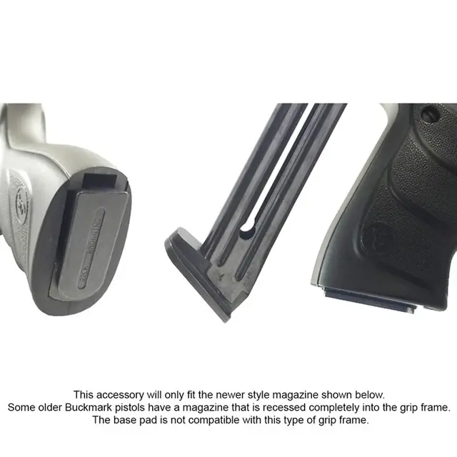 Tandemkross BuckPRO Extended Magbunn Browning Buck Mark (2-pack) 