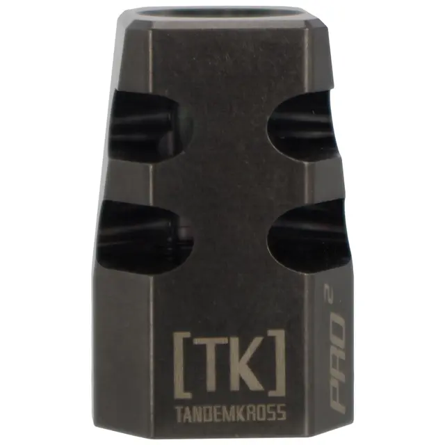 Tandemkross Game Changer PRO Squared Compensator for .22LR - Black 