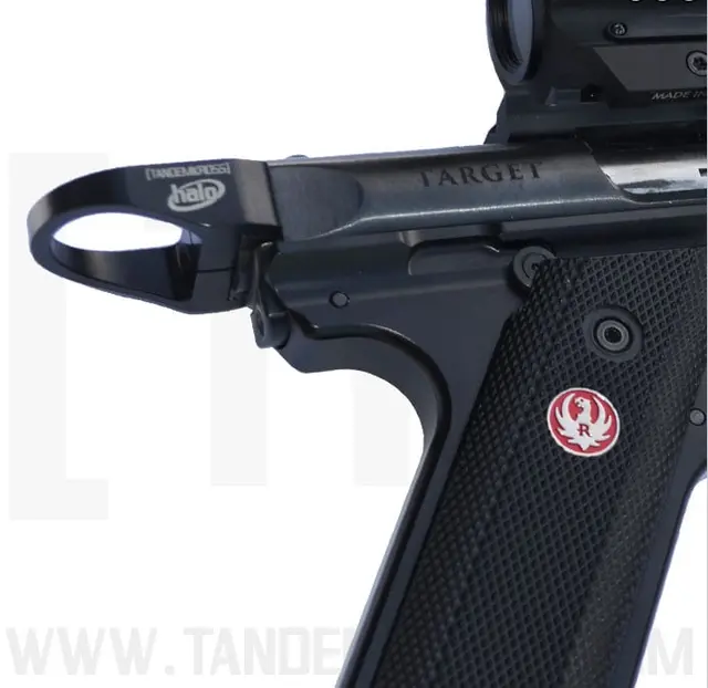 Tandemkross halo Charging Ring - sort for Ruger Mark III, Mark IV og 22/45 