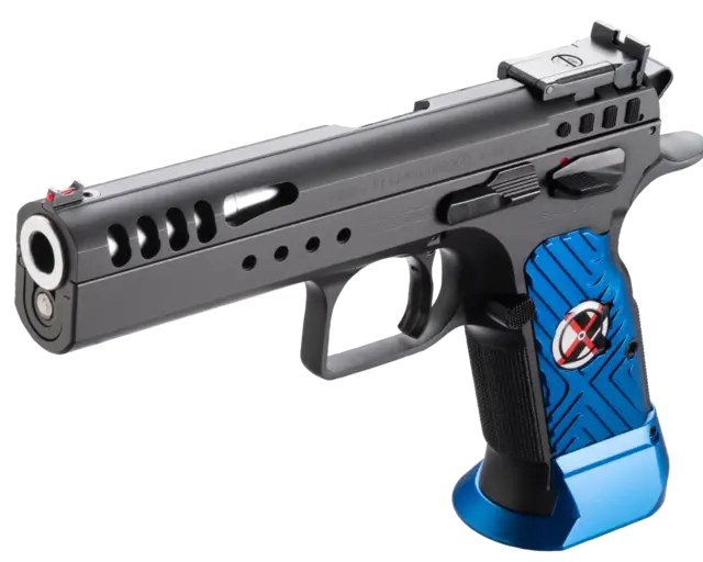 Tanfoglio Limited Custom Xtreme, Optic R .9mm - 12 cm pipe 