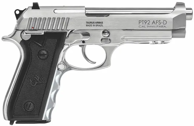 Taurus Pistol Mod.92 9mm Alu/stainless 17 skudd m.rail 