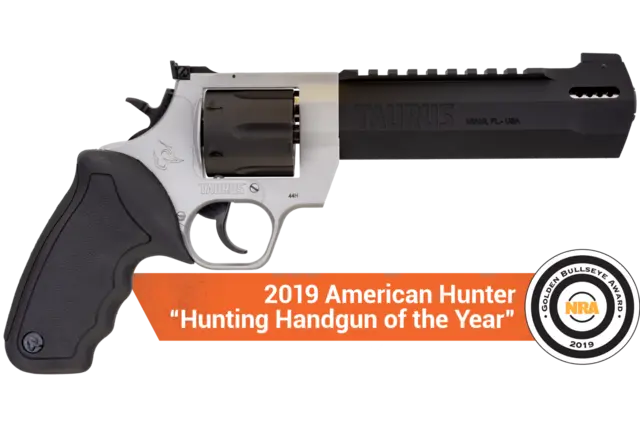Taurus Revolver Mod44H Raging Hunter cal.44 Mag, sort/stainl.,171mm, 6 skudd 