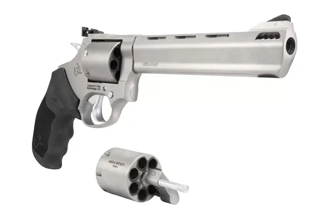 Taurus Revolver Mod.692 Tracker .357/9mm 6 1/2"løp, Matt Stainless steel, 7 skudd 
