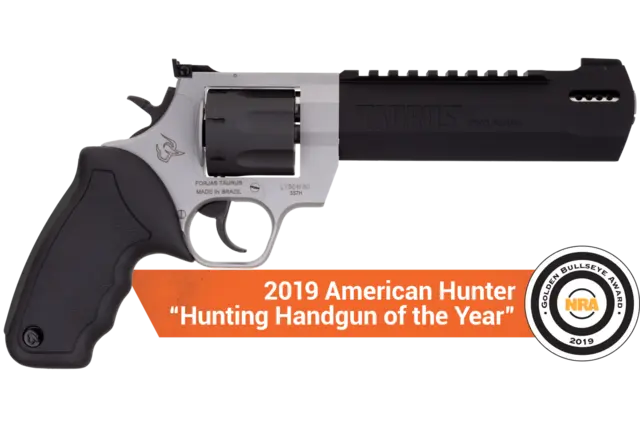 Taurus Revolver Mod.357 Raging Hunter .357 Mag, 171mm,sort/stainl. ,7 skudd 