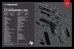 TEKMAT pussematte CZ Shadow 2 SA - neopren