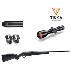 Tikka T3x Lite adjustable v&#229;penpakke 6,5x55/308 Win - 51cm, M15x1, Zeiss HT