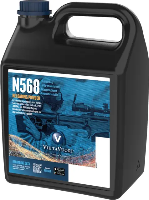 Vihtavuori Krutt N-568 3,62kg 