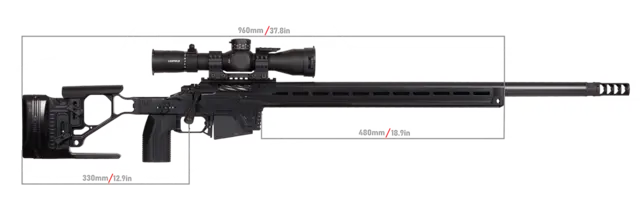 Vision Pro Chassis Tikka T3/T3x SA 