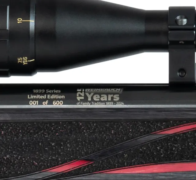 Weihrauch Luftgevær mod. 97KT 4,5mm Jubilee - 125 years of Weihrauch 
