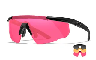 Wiley X SABER Advanced Gr&#229;/Lys Orange/ Magenta. Matt Sort Ramme
