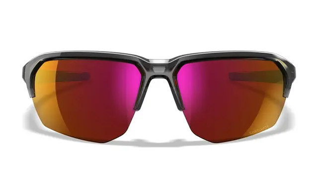 Wiley X Jakl CAPTIVATE™ Red Mirror gloss krystal grå ramme 