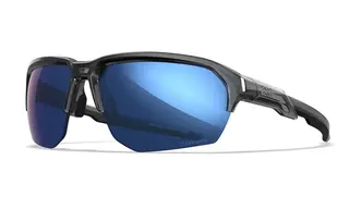 Wiley X Jakl CAPTIVATE™ Polarized Blue Mirror, gloss krystal grå ramme
